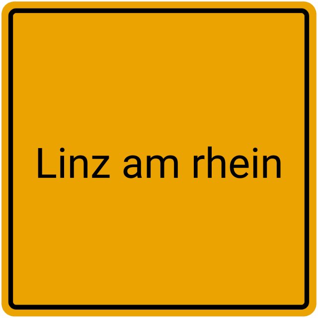 Meldebestätigung Linz am Rhein